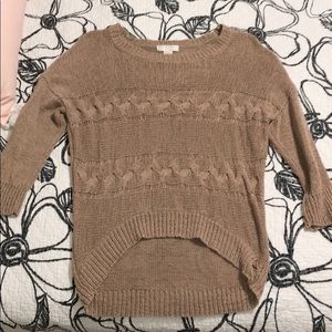 Knit sweater